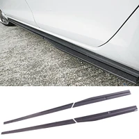 r a style carbon fiber side skirts fit for golf7