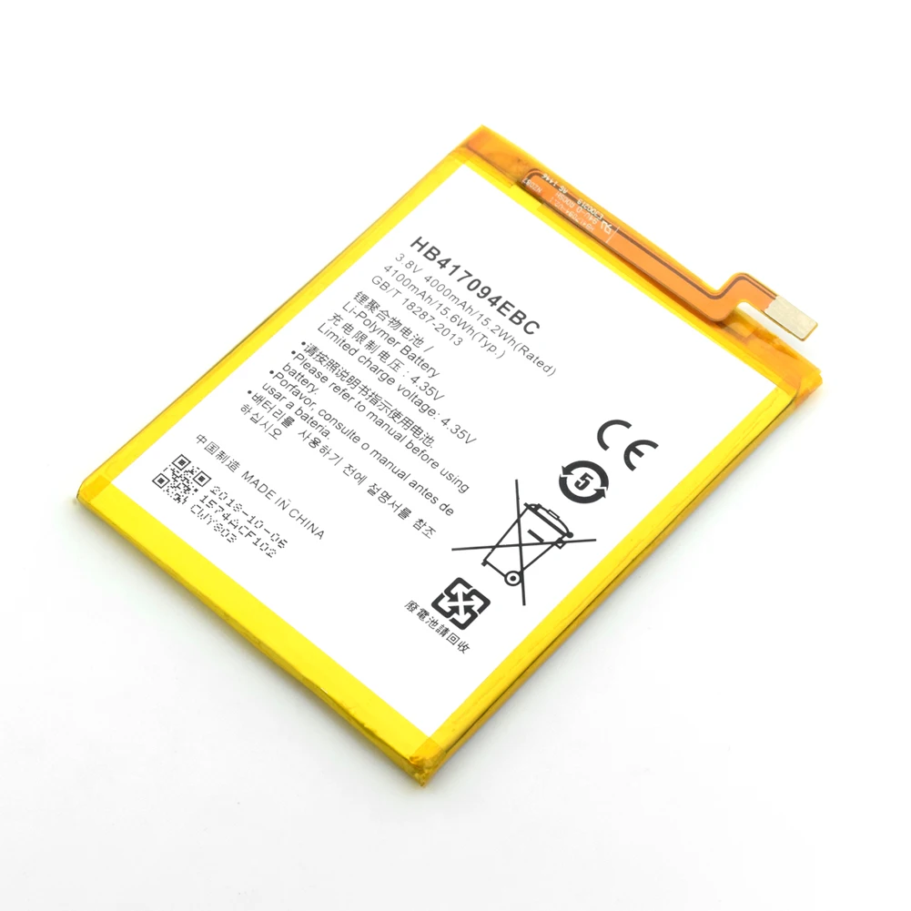 4100 мАч HB417094EBC аккумулятор для телефона Huawei Ascend Mate 7 MT7 L09 TL10 UL00 CL00 литий полимерная