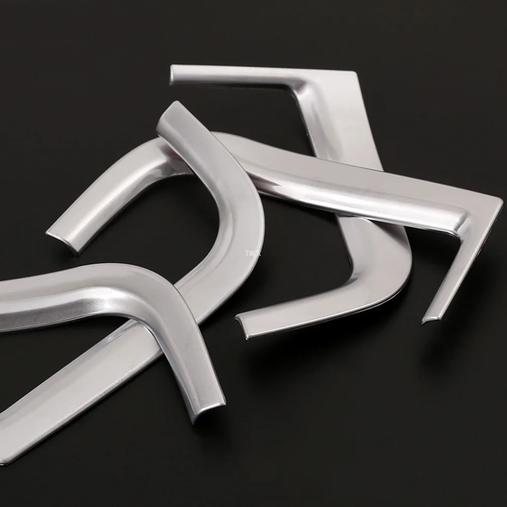 

ABS Chrome Carbon Fiber For BMW X5 G05 2019 Car Door Armrest Handle Storage Box Cover Trim Decorative Frame Stickers Accessories