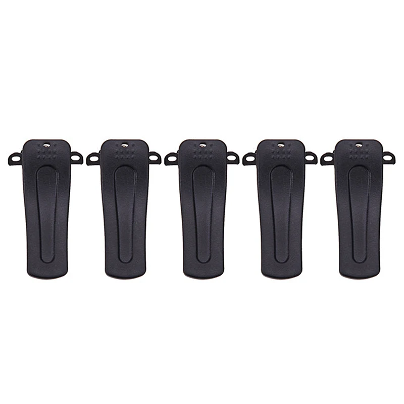 

5PCS Belt Clip for H777 Hot Model Baofeng Radio BF-666S BF-777S BF-888S 666S 777S 888S Walkie Talkie Accessories clamps Black