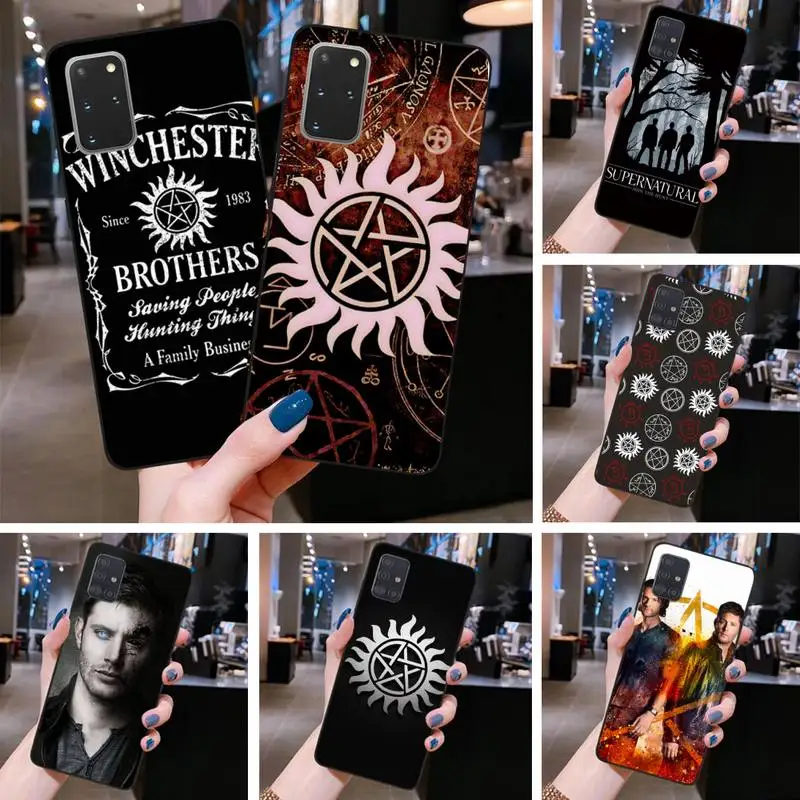 Сверхнатуральный чехол для телефона SPN tv Dean и Sam Samsung S20 plus Ultra S6 S7 edge S8 S9 S10 5G lite 2020 |