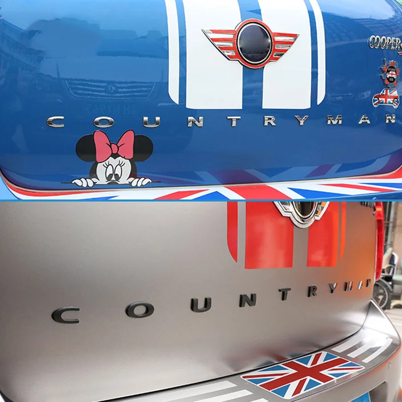 3D металлические автомобильные наклейки задний багажник хвост эмблема значок