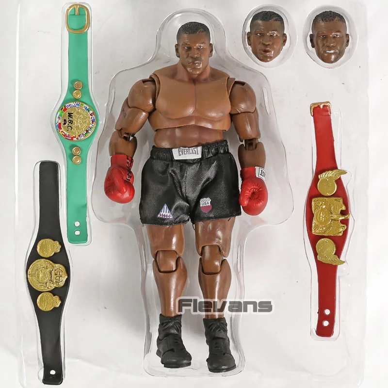 A no box Чемпион по боксу Mike Tyson Final Round Storm коллекционные игрушки из ПВХ - Цвет: A no box