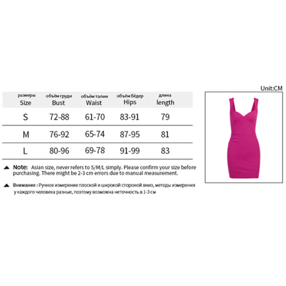 

Summer Sexy V-Neck Push up Bodycon Tight High Waist Dress Women Sleeveless Evening Party Dresses Night Club Vestidos 2021