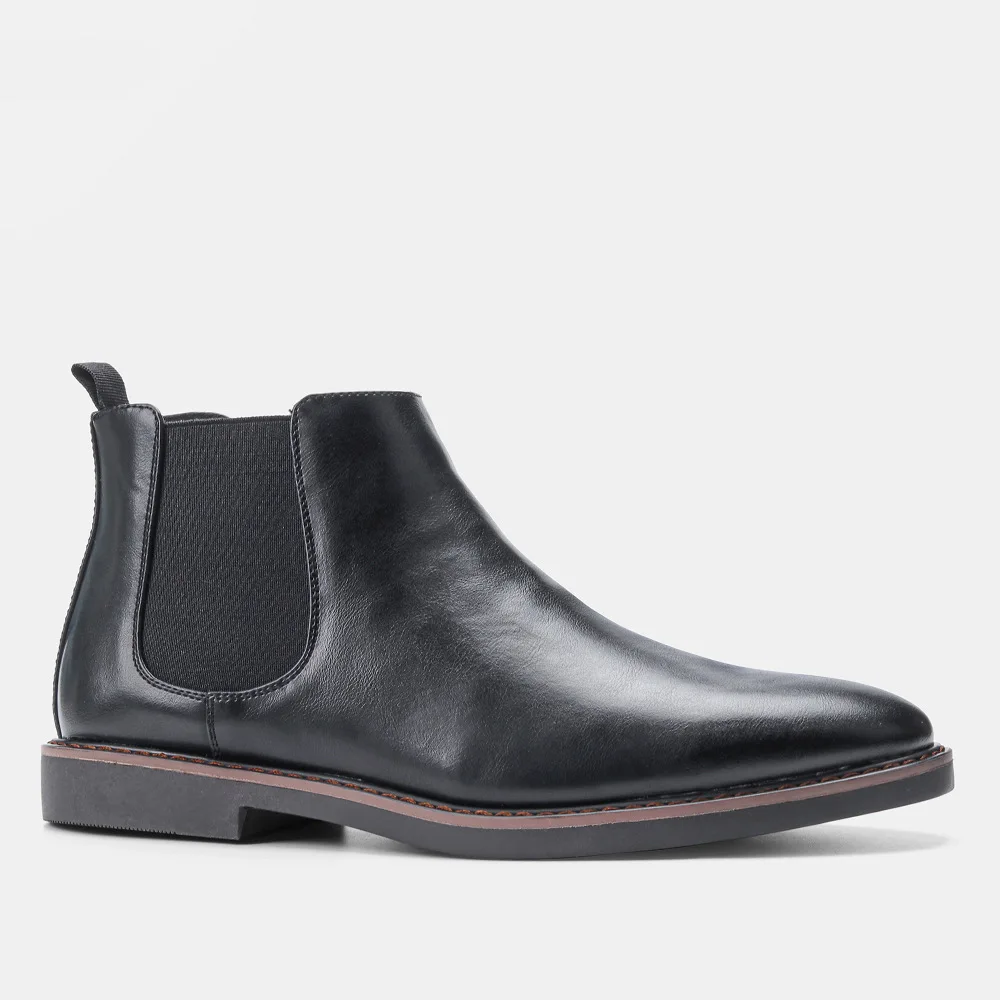 

Fashion Men's Shoes 2021 New Mens Chelsea Boots British Men Shoes Polished Color Retro Man Short Boots Zapatos De Hombre