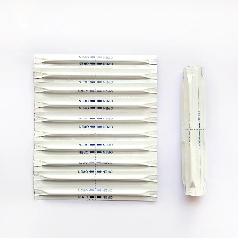 Чистящая палочка влажные спиртовые ватные палочки с двойной головкой для