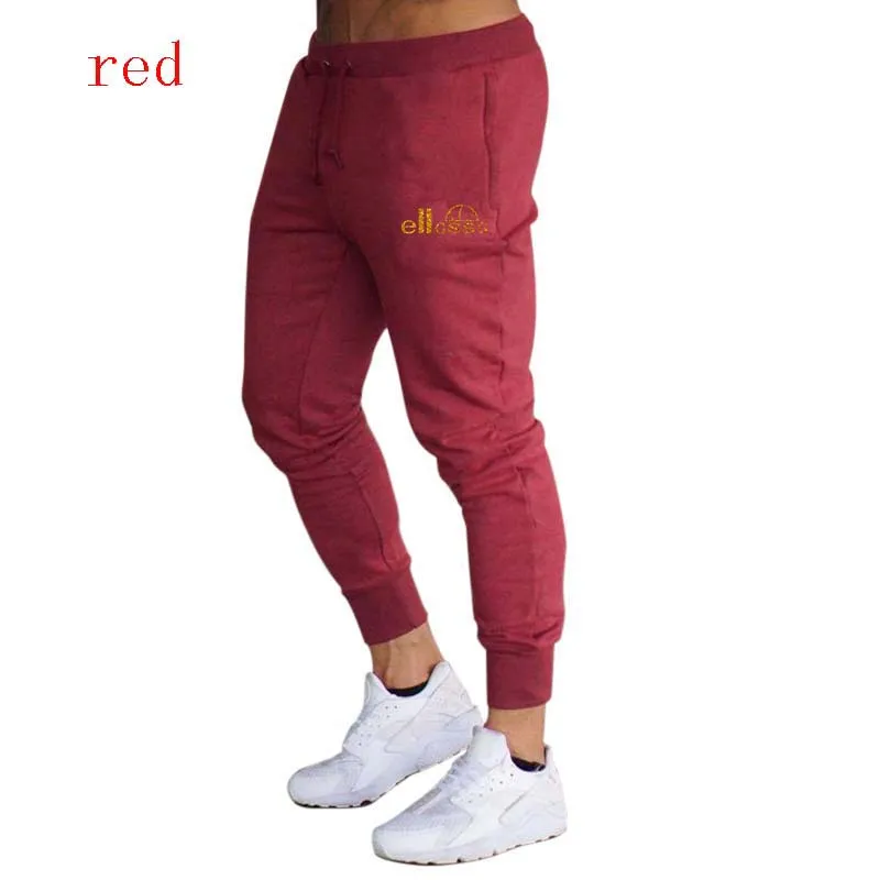 

Spring and summer fashion men's fitness stretch high waist running fitness slim sports pants casual pants trousers sports pants