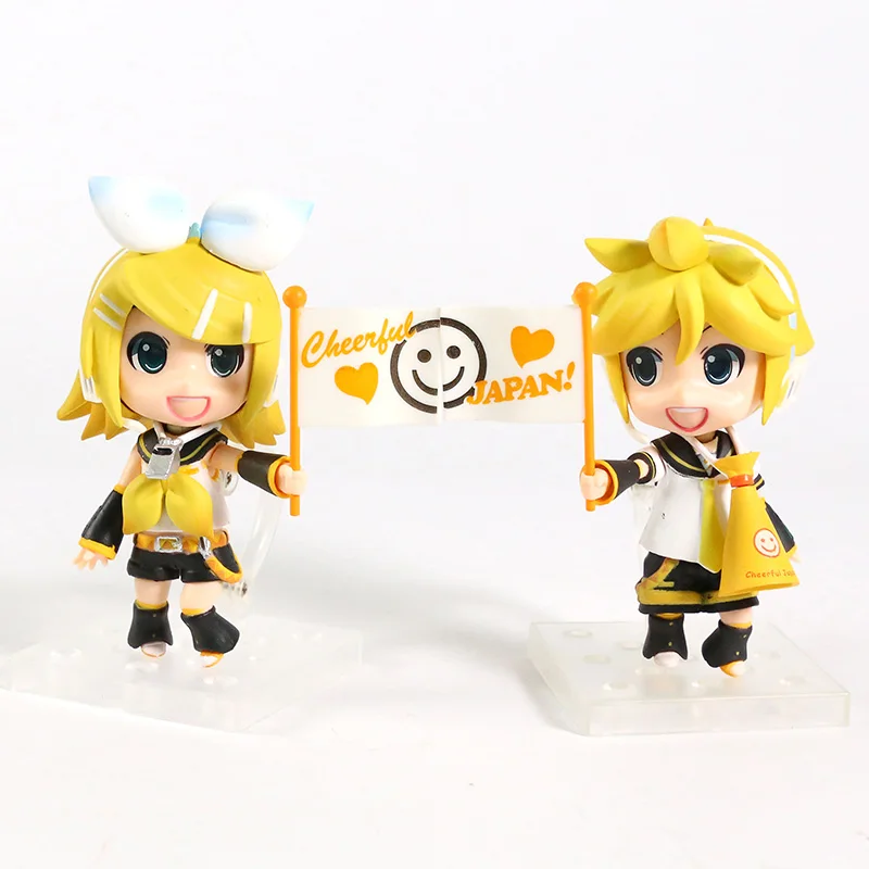 

Kagamine Ren 190 / Kagamine Rin 189 Q Face Doll Action Figure Collectible Model Toy Gift