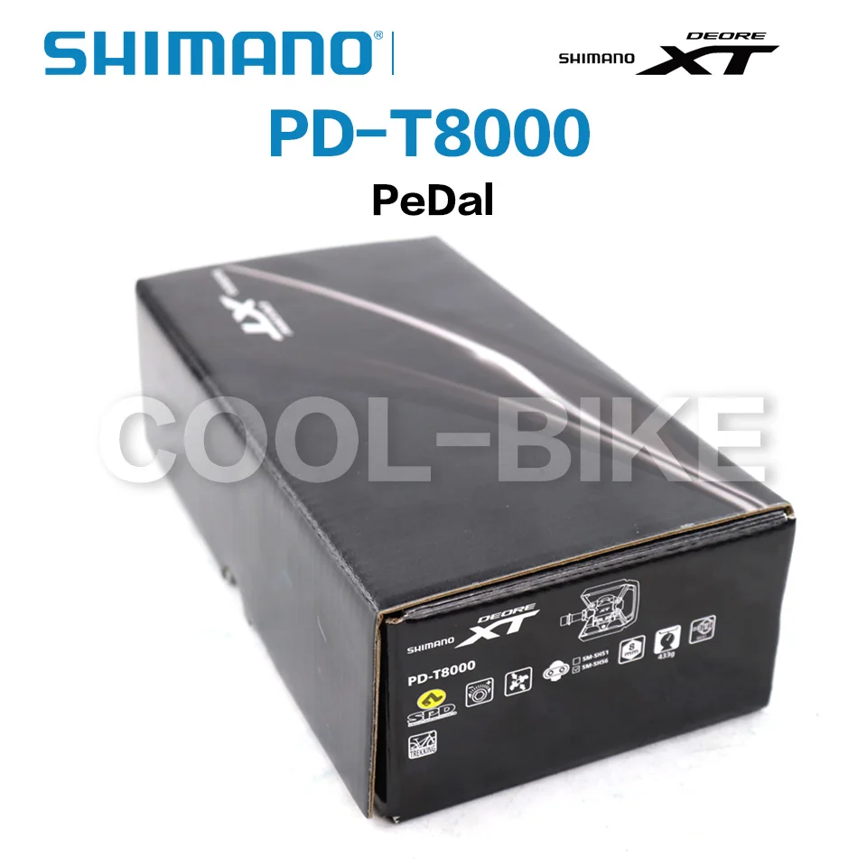 

Shimano XT PD T8000 Pedals Self-locking MTB Bike Pedals Bicycle Pedals Include SM-SH56 Original Box Bicycle accessories