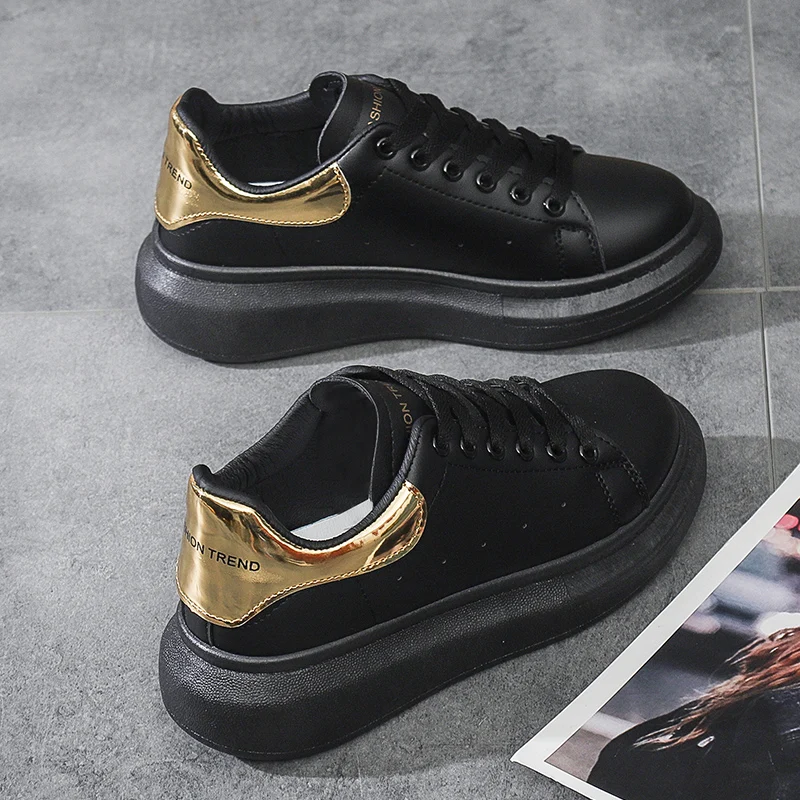 Size 35-44 Couple 2020 Men Women Tennis Shoes Air Cushion Breathable Black white Non-slip Sneakers Sport Trainers Basket Homme