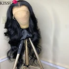 Длинный 30-дюймовый волнистый передний парик на сетке 13x4x1 Hd, передний парик на сетке, предварительно выщипанный бразильский Волнистый передний парик на сетке, парики из человеческих волос для женщин