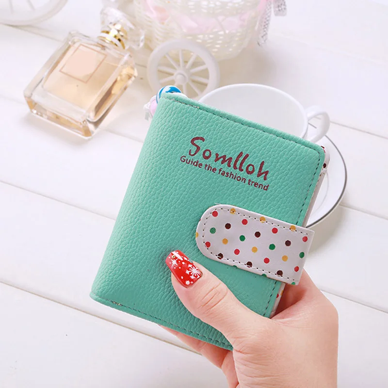 

Wallet Women Ladies Short Women Wallets Mini Money Bag Clutch Purses Small Leather Coin Purse Card Holder