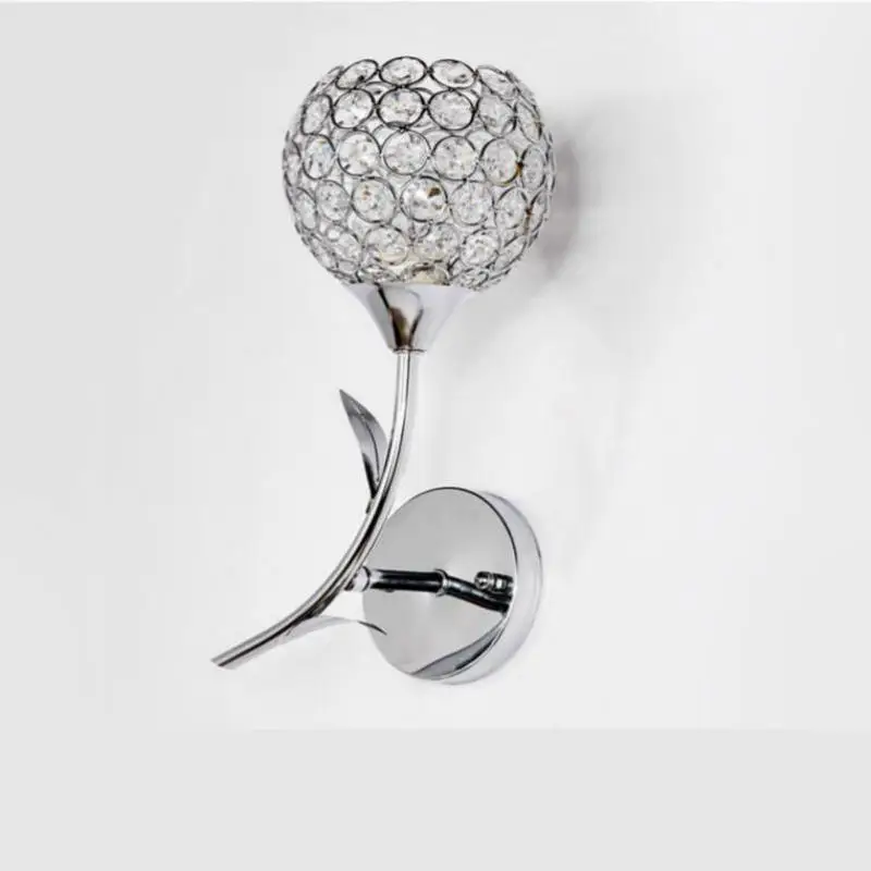 Хрустальные настенные светильники современные для ванной Аппликации Murales