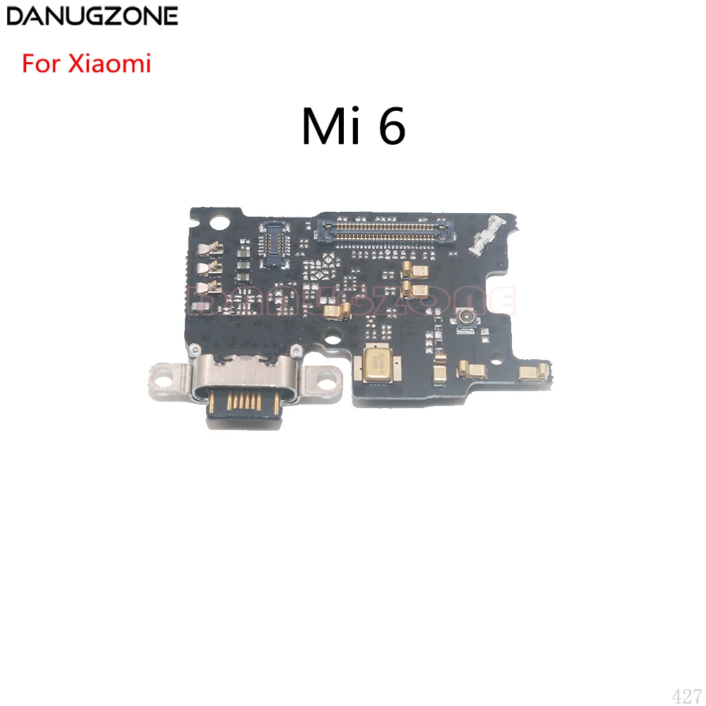 5 шт./лот для Xiaomi Mi 6 Mi6 M6 USB зарядная док-станция Разъем Порт плата зарядки гибкий