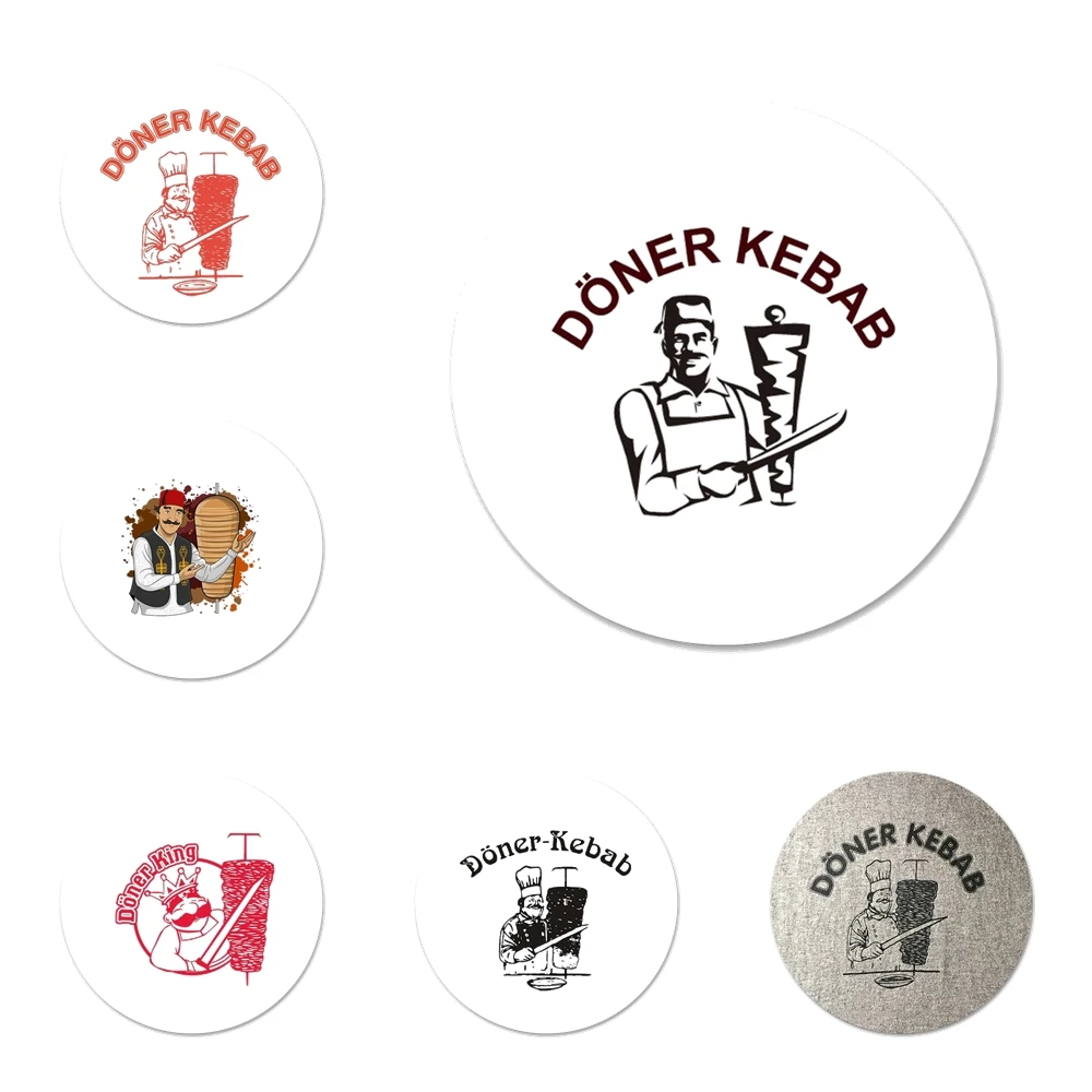 Магнитные наклейки для холодильника кухни домашнего декора 58 мм | Дом и сад