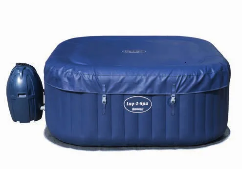 54154 BestWay 180x180x71 см квадратное Надувное Hawai Отопление для Спа бассейна для семьи 71x71x2" Lay-Z-Spa надувной спа