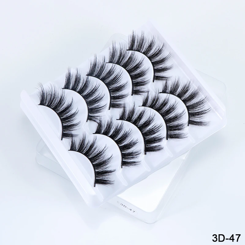 5 пар накладные ресницы из искусственной норки 9 18 мм|Ресницы Набор| |