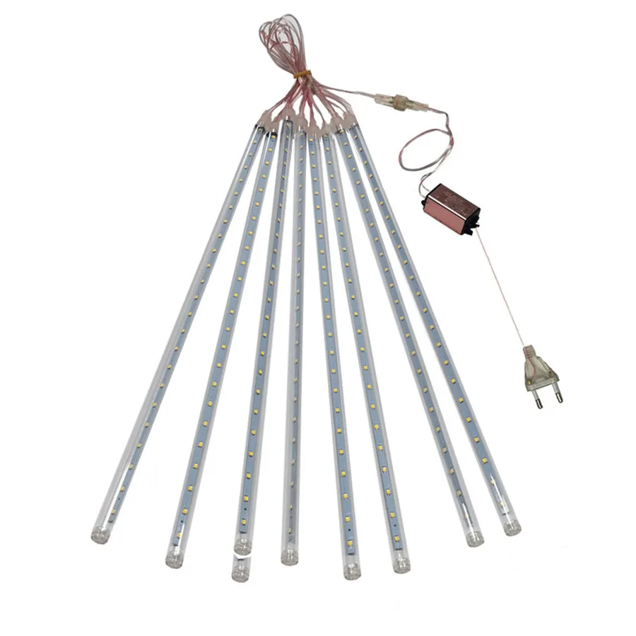 Синие светильники от дождя светодиодный светильник для метеоритного 50/30 см 8