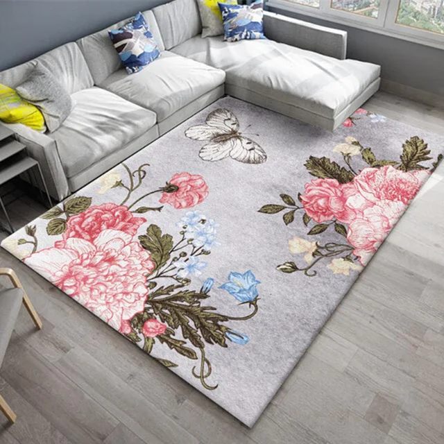 

Rectangulaire moderne et minimaliste nordique salon tapis canapé table à thé matelas chambre matelas côté lit