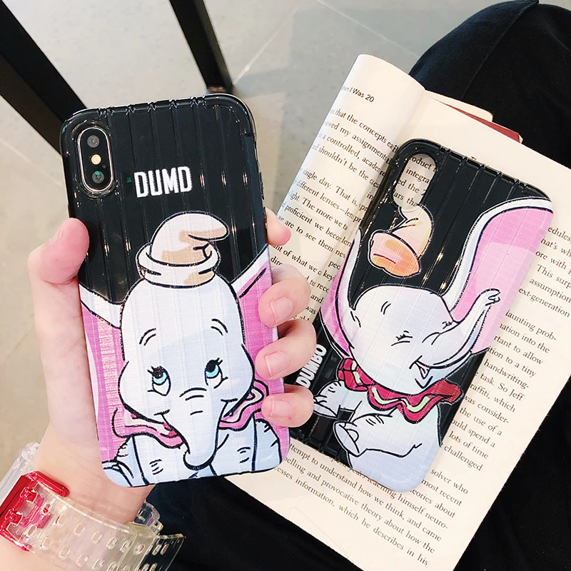 Чехол для телефона Dumbo elephant чехол XiaoMi RedMi Note 8 7 6 K20 Pro силиконовый Мягкий защитный
