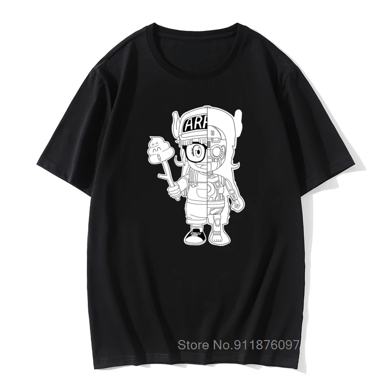 

T Shirt Dr. Slump Casual Men Arale Sanatomy Tees Crewneck Tops Tees Funny T Shirts Round Neck Tops Tees T-Shirt