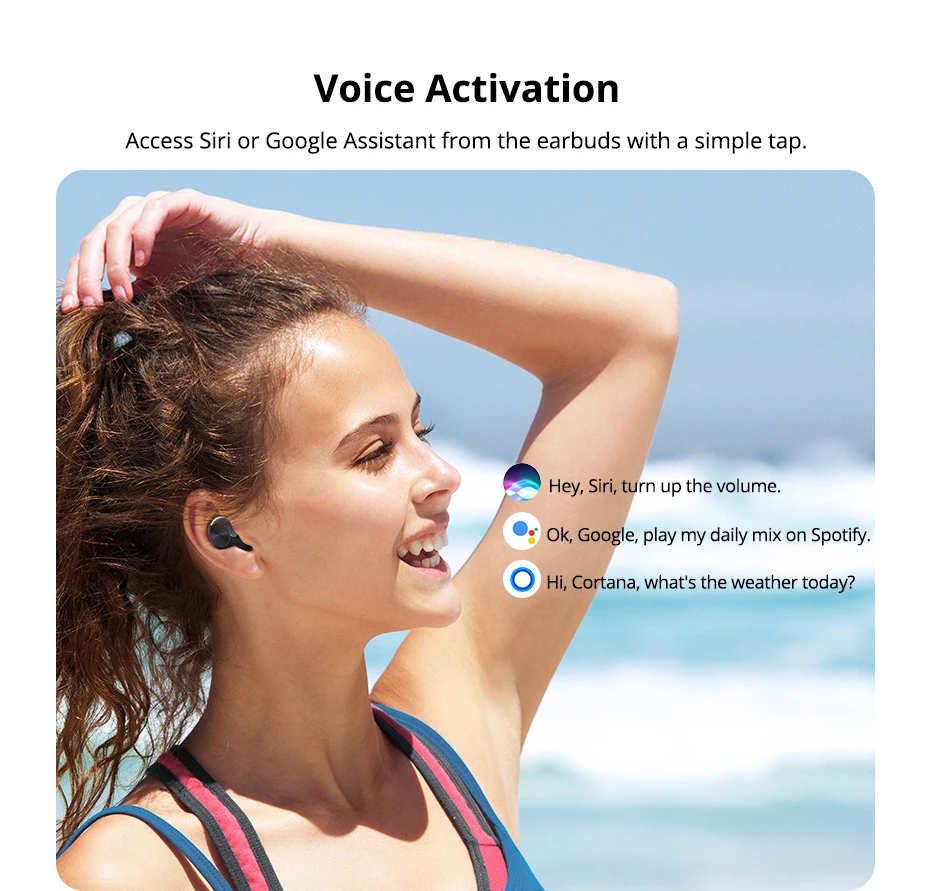 Оригинальные беспроводные наушники Tronsmart Spunky Beat TWS Bluetooth 5 0 с QualcommChip