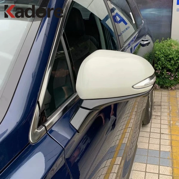 Для Hyundai Santa Fe 2019 2020 2021 хром внешний боковой двери автомобиля зеркало заднего вида