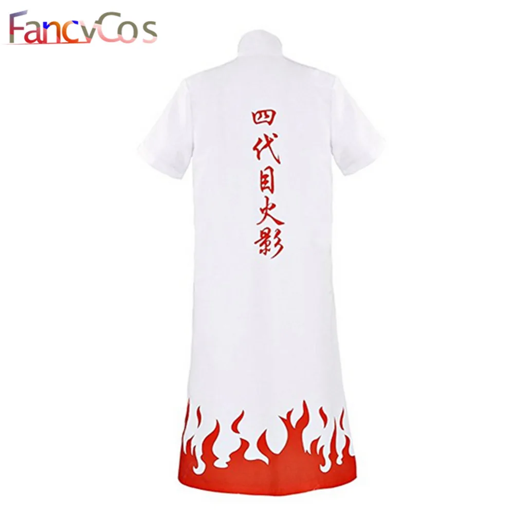 Хэллоуин 4th плащ Хокаге Узумаки халат Uzumaki форма Косплэй Costume Robe костюмы на для Для