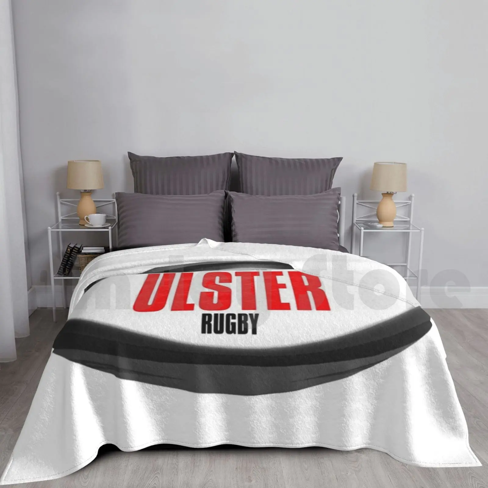 

Ulster Rugby Blanket Super Soft Warm Light Thin Ulster Rugby Irish Rugby Rugby Union Rugby Fan Irfu Ireland Rugby