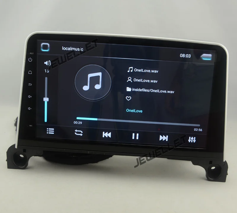 " четырехъядерный 1024*600 HD экран Android 8,1 Автомобильный gps Радио навигатор для peugeot 4008