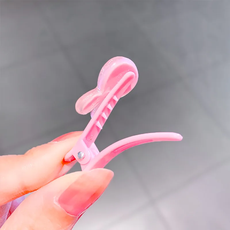 

Candy color resin children's hairpin cute bow fruit hairpin girl baby bangs clip side clip jewelry