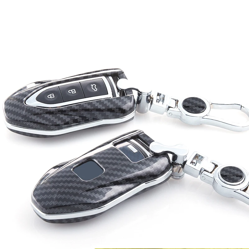 Классический чехол для автомобильного ключа из 2019 углеродного волокна 2018 Zotye T600