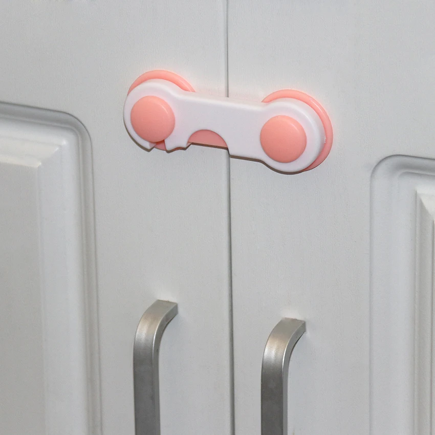 5PCS/Lot Children Security Protector Multi-function Baby Safety Lock Cupboard Cabinet Door Drawer Locks Care | Мать и ребенок