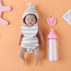 Реалистичная Мини-Кукла Reborn Baby, милая детская игрушка для купания и сна, милая кукла, детская игрушка Rosalie, Спящий ребенок, Реалистичная