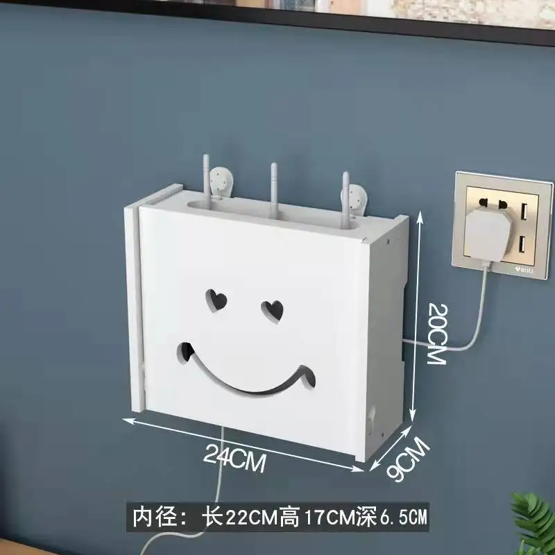 Ящик для хранения маршрутизатора без отверстий беспроводной концентратор Wi-Fi