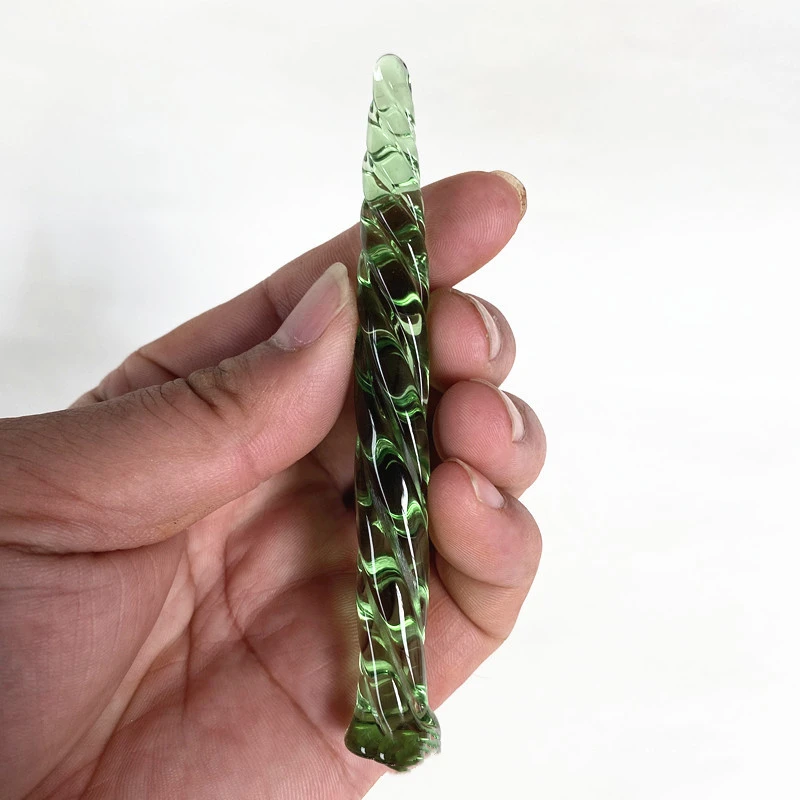 1 шт. спиральная стеклянная уретральная заглушка Мужской мастурбатор конский