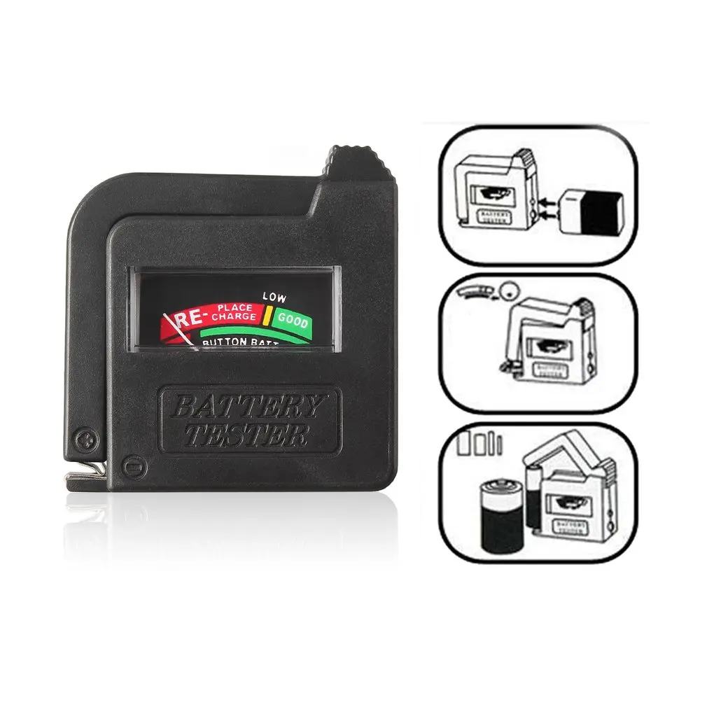 AA/AAA/C/D/9V/1.5V Button Cell Battery Volt Tester Checker | Инструменты