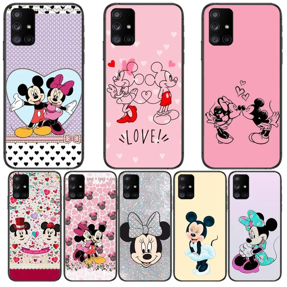 

All Minnie Mouse Phone Case Hull For Samsung Galaxy A50 A51 A20 A71 A70 A40 A30 A31 A80 E 5G S Black Shell Art Cell Cove