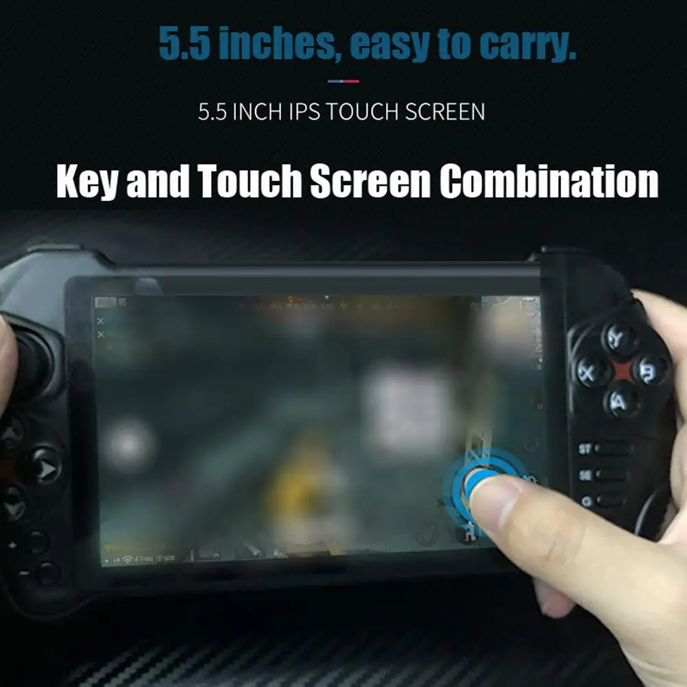 Портативная игровая консоль 5 дюймов IPS экран Wifi Bluetooth 4 0 Ретро для PSP N64 DC GBC