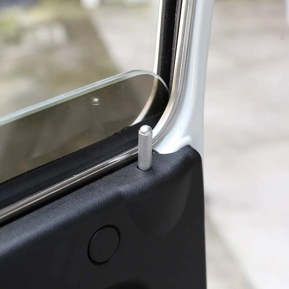 Отделка дверного замка автомобиля из алюминиевого сплава 2 шт. для аксессуаров Lada