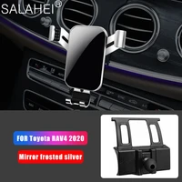 car phone holder for toyota rav4 2020 interior dashboard air vent car cellphone holder mount stand clip for iphone xiaomi huanwe