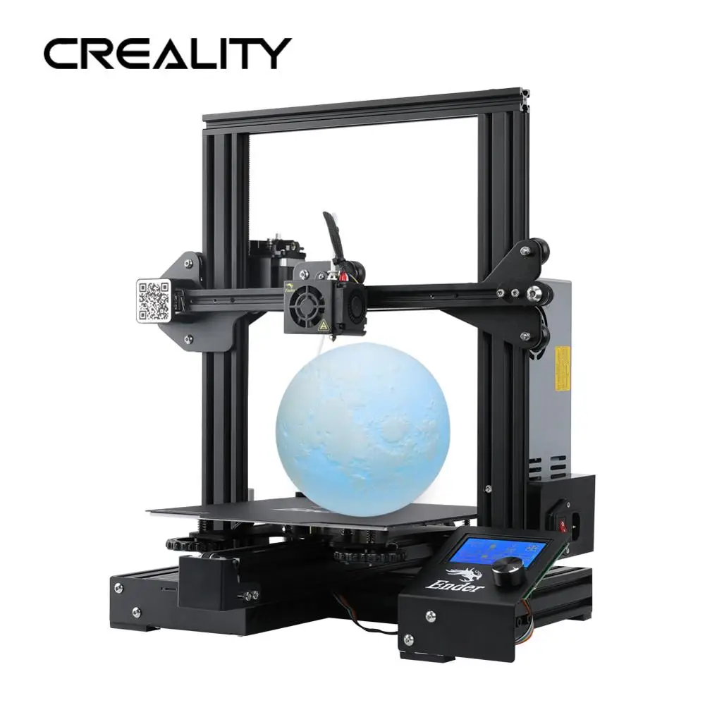 CREALITY 3d принтер обновление видения Ender-3 профессиональный принтер DIY комплект Ender-3 PRO с МВт блок питания 3D Drucker Impresora Принтер Комплект