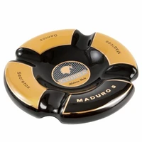 cohiba classic round cigar ashtray holder cohiba ceramic 4 slots ceramic ashtray cigar smoking sets