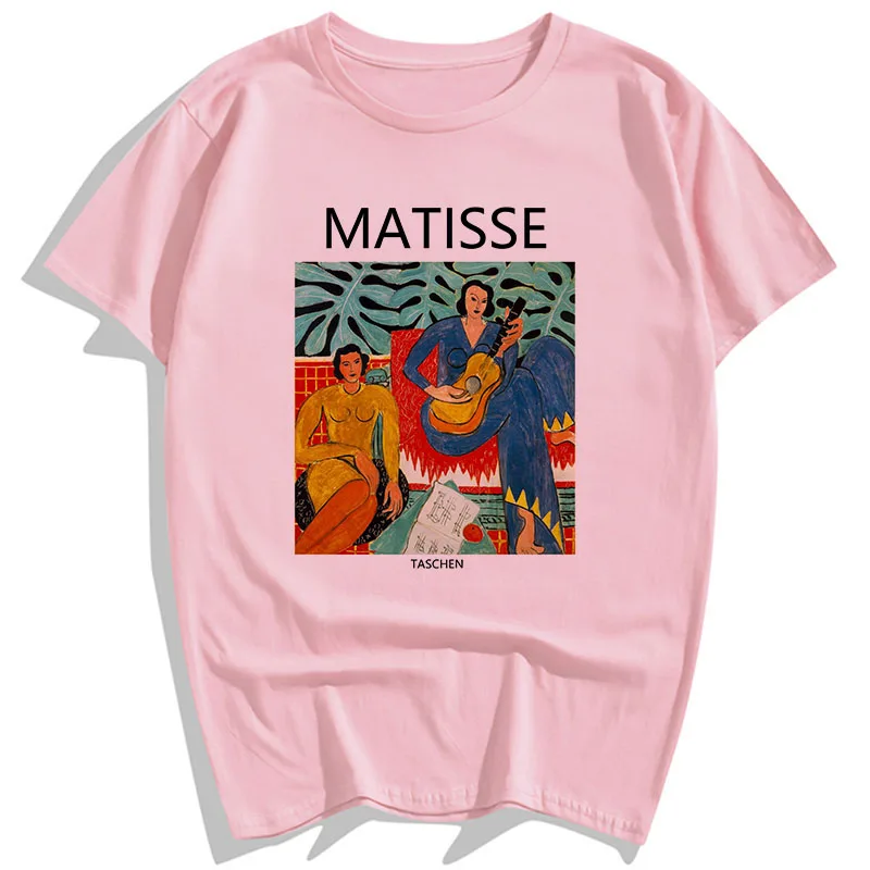 Футболка Matisse Женская свободного покроя повседневный топ с коротким рукавом
