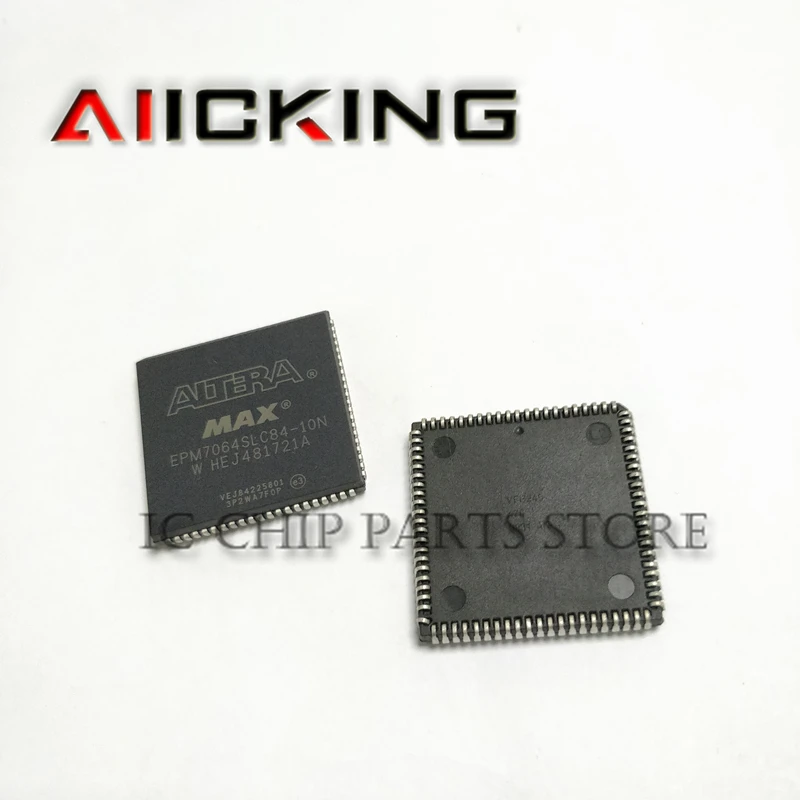2/PCS EPM7064SLC84-10N EPM7064SLC84 PLCC84 Integrated IC Chip New original in stock