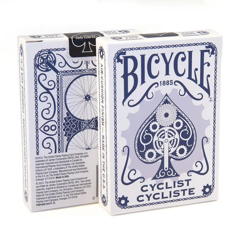 Велосипед Игральные карты для велосипедистов Колода USPCC Bicycle Cyclist Размер в покере