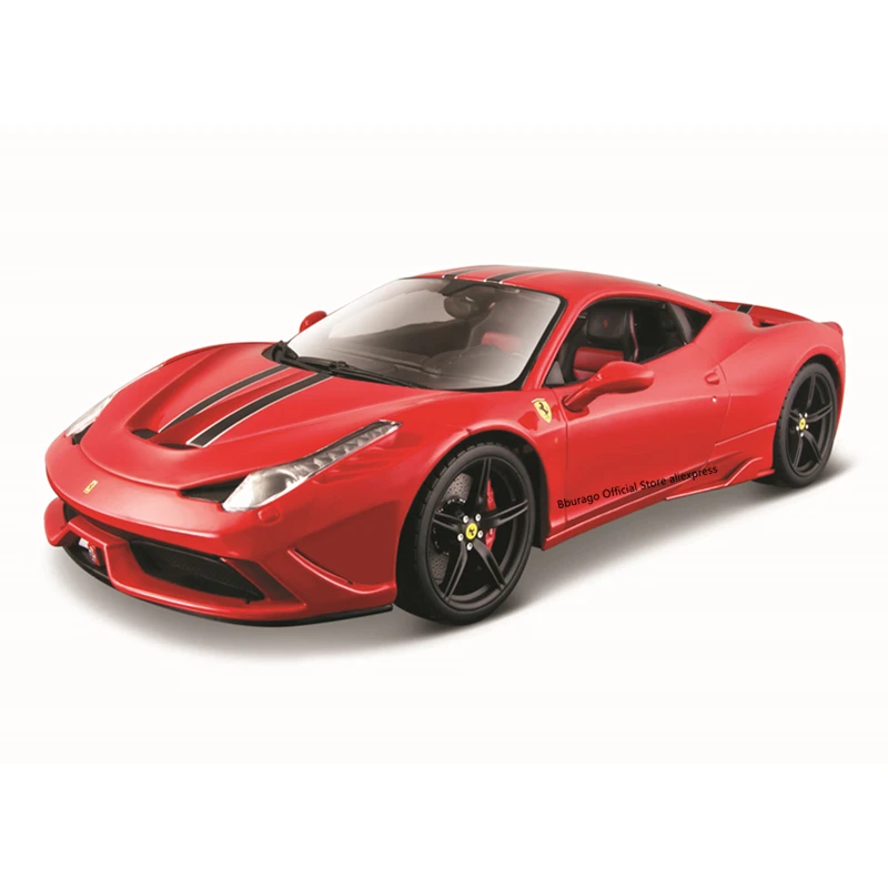 

Модель автомобиля Bburago 1:18 издание в твердой обложке FERRARI 458 Special, Коллекционная модель игрушечного автомобиля