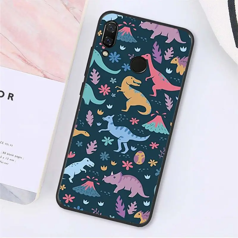Yinuoda чехол для телефона с изображением животных динозавра Xiaomi Redmi Note 7 5 4 5plus 7A 6A note4
