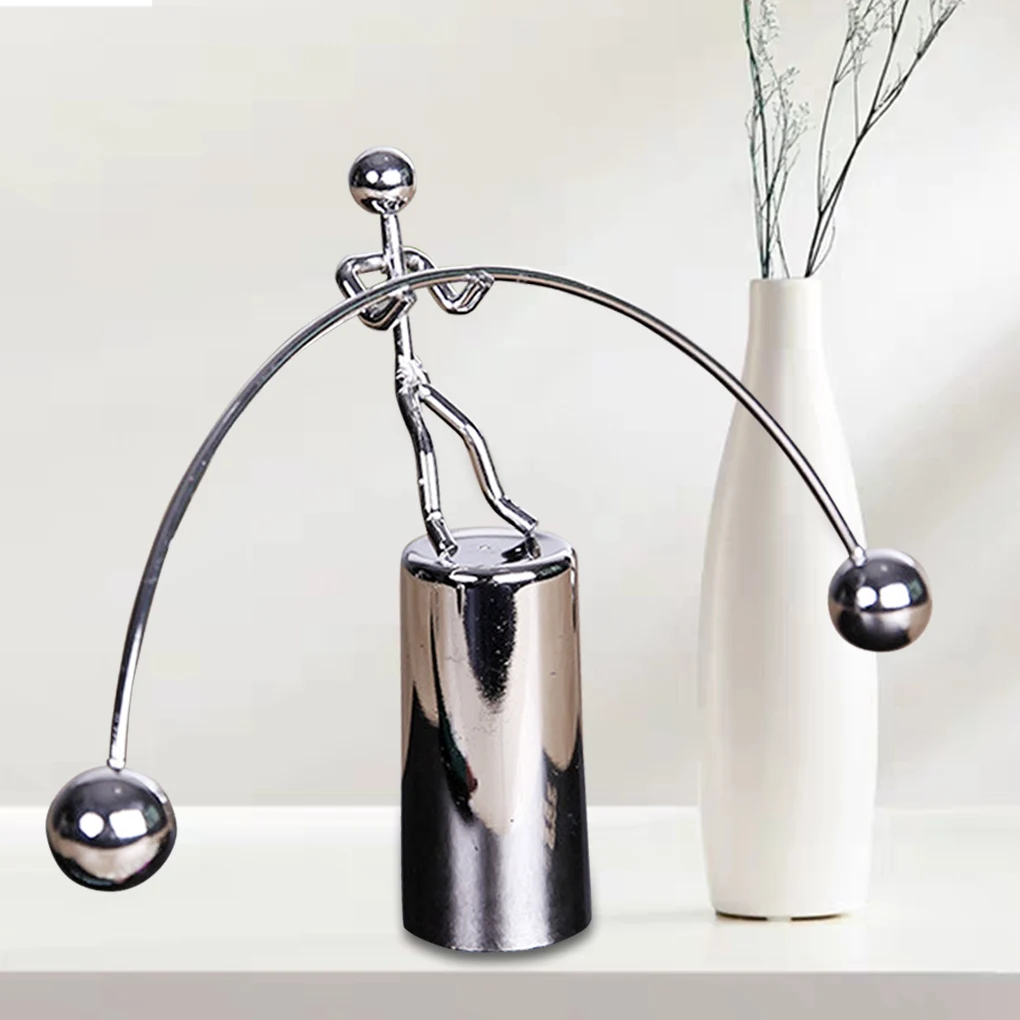 1 шт. баланс Набор детских качелей Сталь игрушка настольная лампа вращающийся