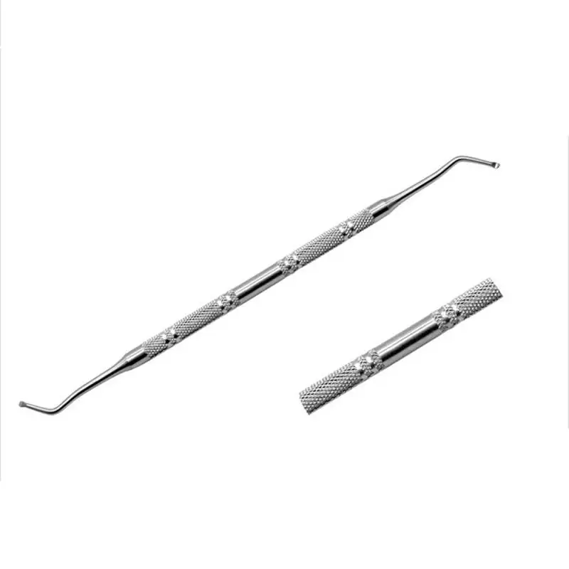 1Pcs Stainless Steel Manicure Pedicure Tool Dead Skin Remover Scissor Foot Hand Nail Cleaner Gap Cleaning Tools |